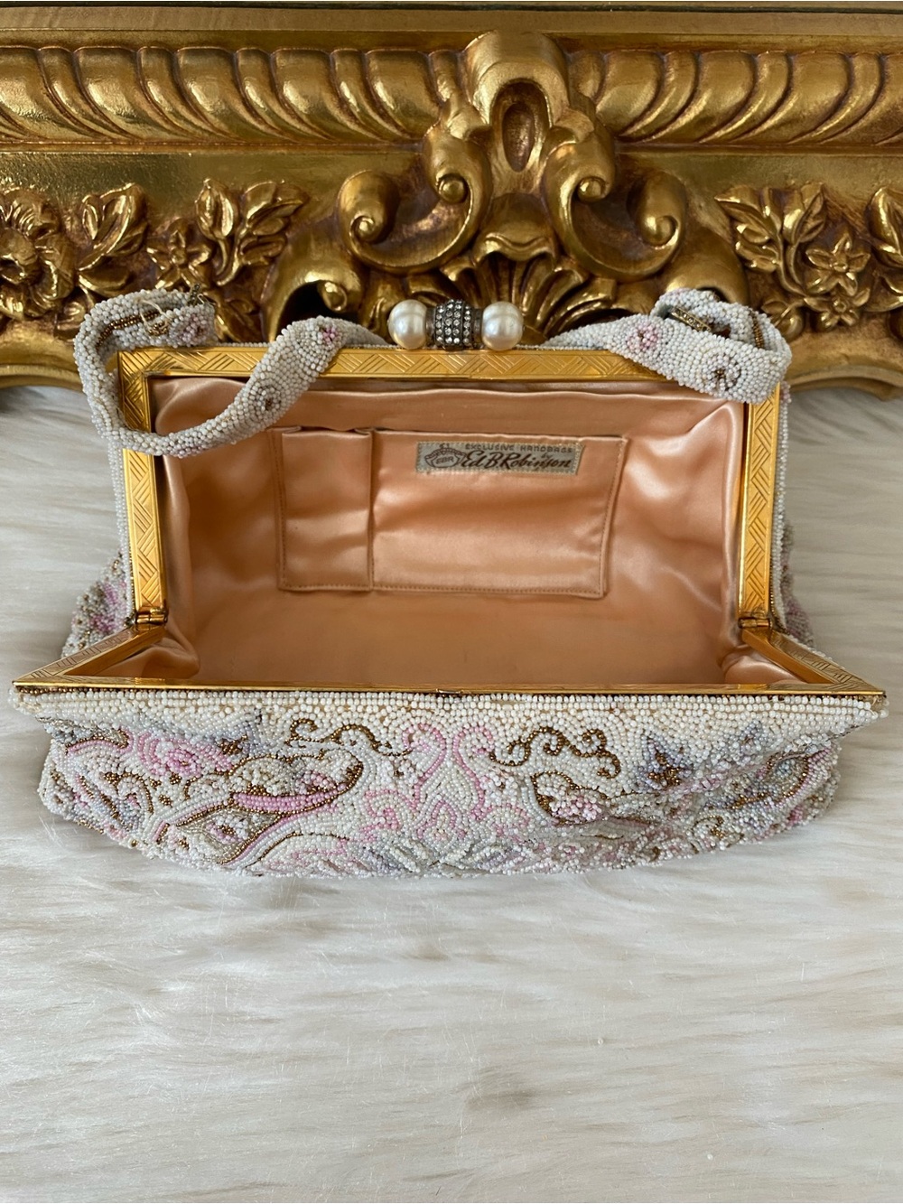 Ed B Robinson Beaded 1950’s Handbag - Picture 8 of 14